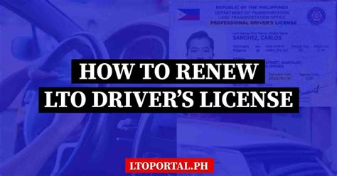 lto license renewal